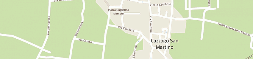 Mappa della impresa fazzini di fazzini a e c snc a CAZZAGO SAN MARTINO