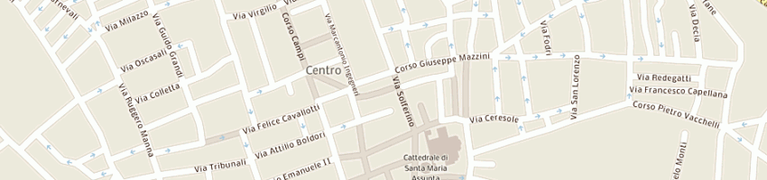 Mappa della impresa ristorante amicizia li man e c sas a CREMONA