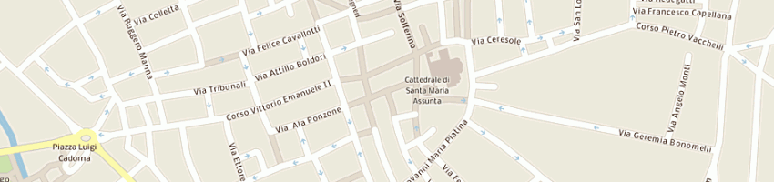 Mappa della impresa giani magda a CREMONA