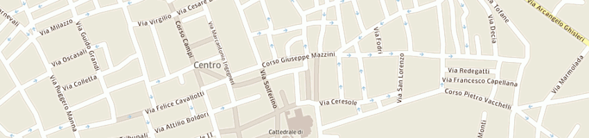Mappa della impresa profumi e balocchi a CREMONA