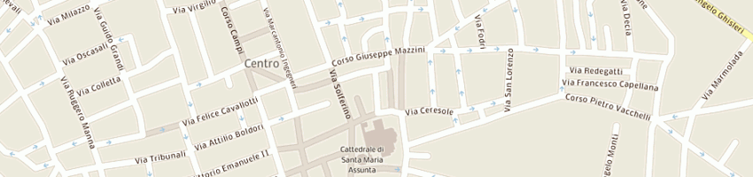Mappa della impresa benedini giovanni a CREMONA