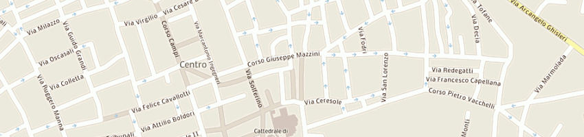 Mappa della impresa bassi paolo a CREMONA