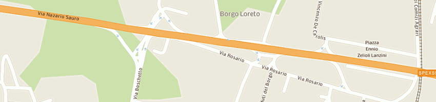 Mappa della impresa agriricambi (sas) a CREMONA