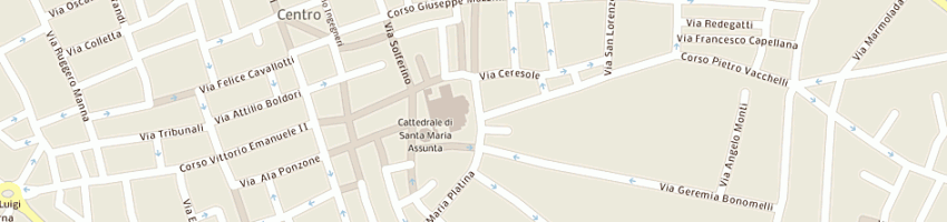 Mappa della impresa ACCONCIATURE DONNA PIU'