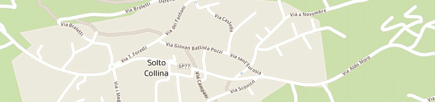 Mappa della impresa scuole elementari a SOLTO COLLINA