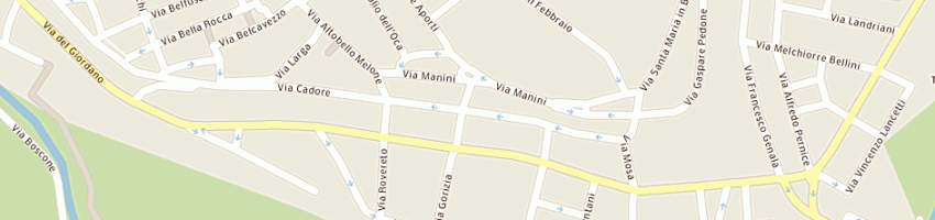 Mappa della impresa barber shop valerio a CREMONA