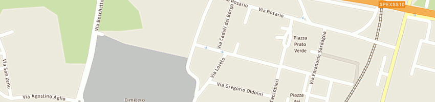 Mappa della impresa la decor snc di maccagni massimo e asperti claudio a CREMONA