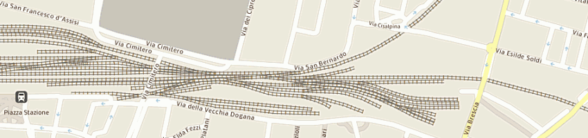 Mappa della impresa palestra wonder snc di pampolini giampietro e c a CREMONA