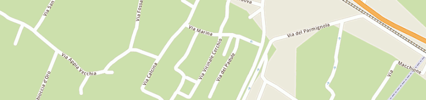 Mappa della impresa gatti marco a ORTONOVO