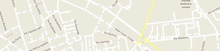 Mappa della impresa velo moto cremona (srl) a CREMONA