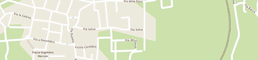 Mappa della impresa rubagotti luca a CAZZAGO SAN MARTINO