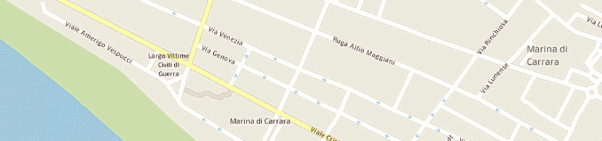 Mappa della impresa brunotti anna serena a CARRARA