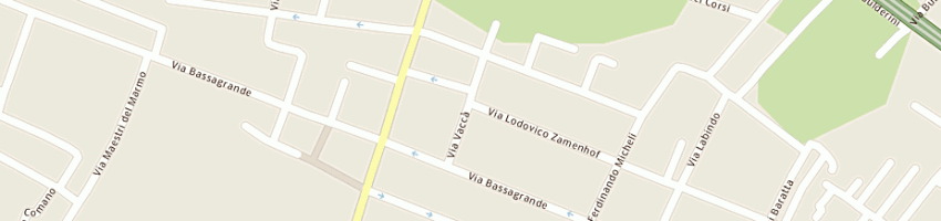 Mappa della impresa olimpic free dance a CARRARA