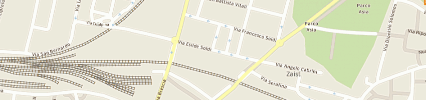 Mappa della impresa le praterie srl a CREMONA