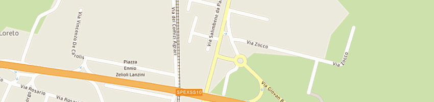 Mappa della impresa service express di poli g a CREMONA