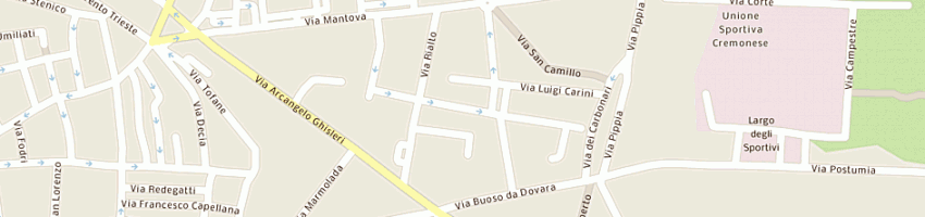 Mappa della impresa cocchi gianluca a CREMONA