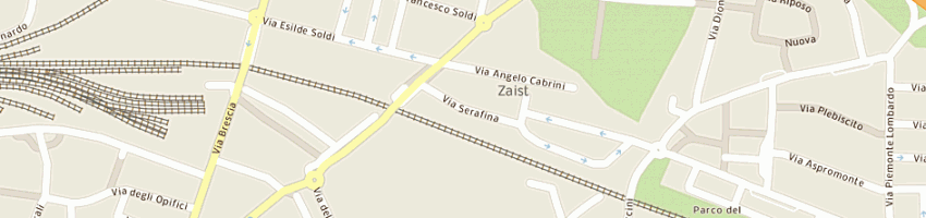 Mappa della impresa zoppi enrico a CREMONA