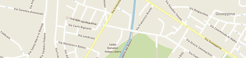 Mappa della impresa raggi alberto a CREMONA