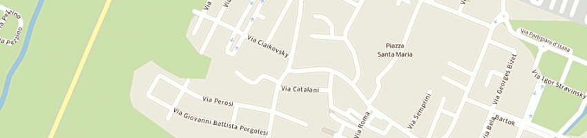 Mappa della impresa carrara verdi alberto a BUSSETO