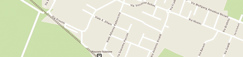 Mappa della impresa reverberi pierina e c (srl) a PARMA