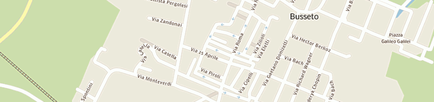 Mappa della impresa cna servizi parma scrl a BUSSETO