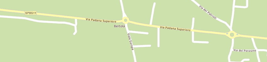 Mappa della impresa resine sintetiche di chiari gianmaria e c (snc) a CAZZAGO SAN MARTINO
