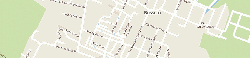 Mappa della impresa angiolini giuseppe a BUSSETO