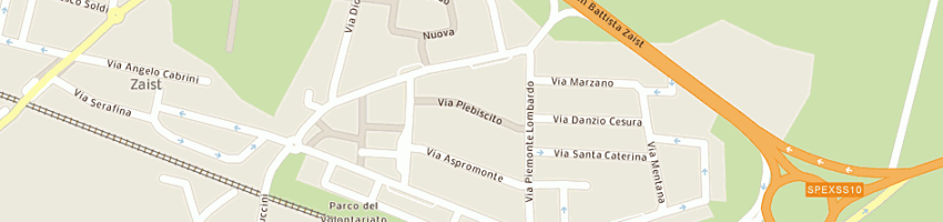 Mappa della impresa muto giuseppe a CREMONA