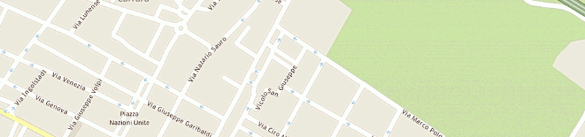 Mappa della impresa di beo enrico (srl) a CARRARA