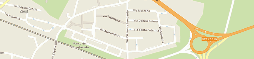 Mappa della impresa mezzadri gabriella a CREMONA