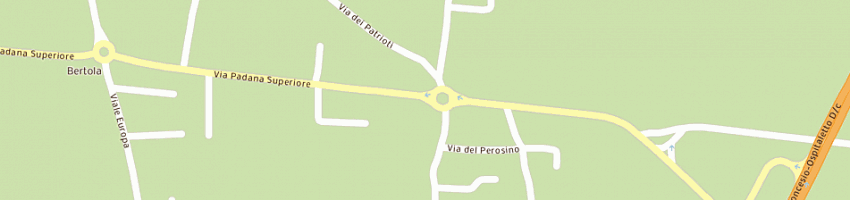 Mappa della impresa tur fer di turelli e c snc a CAZZAGO SAN MARTINO