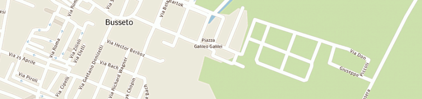 Mappa della impresa cammi mario a BUSSETO