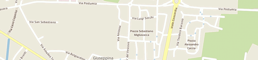 Mappa della impresa coop lombardia (soccooprl) a CREMONA