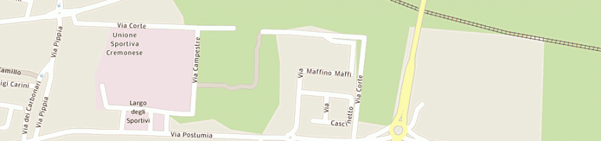 Mappa della impresa unione sportiva esperia a CREMONA