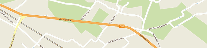 Mappa della impresa cgt compagnia generale trattori spa filiale di carrara a CARRARA