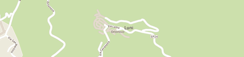 Mappa della impresa gualtieri pino a ORTONOVO