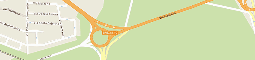 Mappa della impresa l' idraulica di dall'oglio giancarlo e c snc a CREMONA