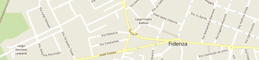 Mappa della impresa bellaria snc di pizzelli antonio e c a FIDENZA