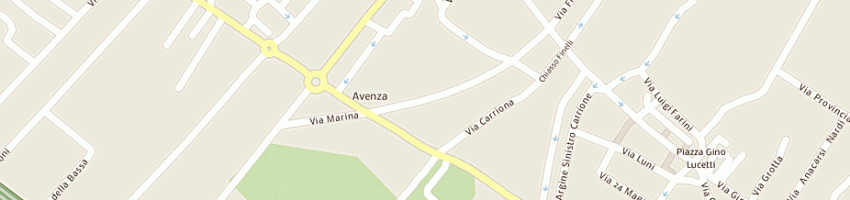 Mappa della impresa moretti legnami srl a CARRARA