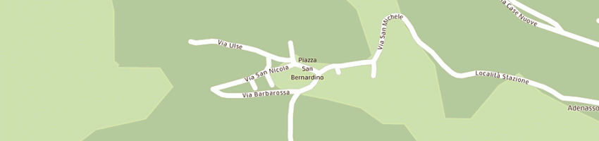 Mappa della impresa arrigoni maria giacoma a VILMINORE DI SCALVE