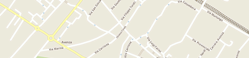 Mappa della impresa gas 3 srl a CARRARA