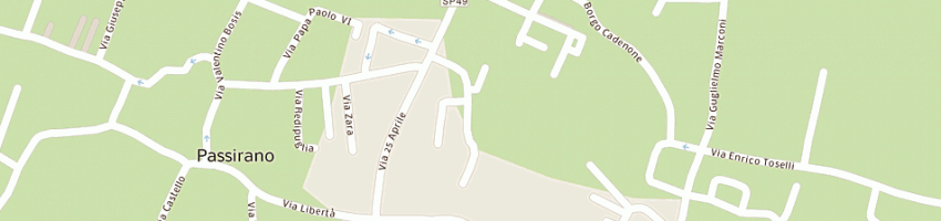 Mappa della impresa danesi oller a PASSIRANO