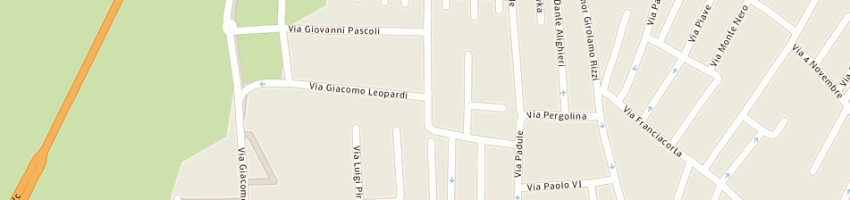 Mappa della impresa gatti francesco a OSPITALETTO