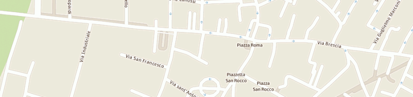 Mappa della impresa franchi guido a OSPITALETTO