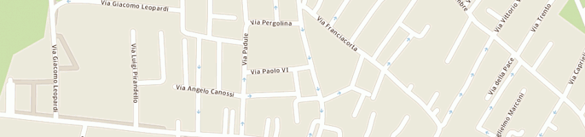 Mappa della impresa poliambulatorio san giorgio srl a OSPITALETTO