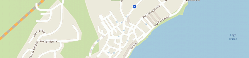 Mappa della impresa sape snc a LOVERE