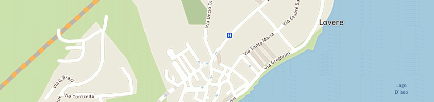 Mappa della impresa bolandrina ernesto a LOVERE