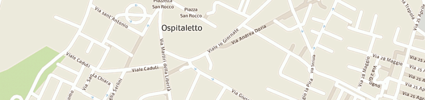 Mappa della impresa migliorati francesca a OSPITALETTO