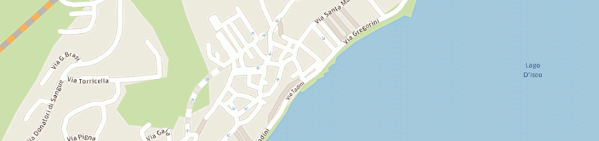 Mappa della impresa largo di rizza gabriella a LOVERE