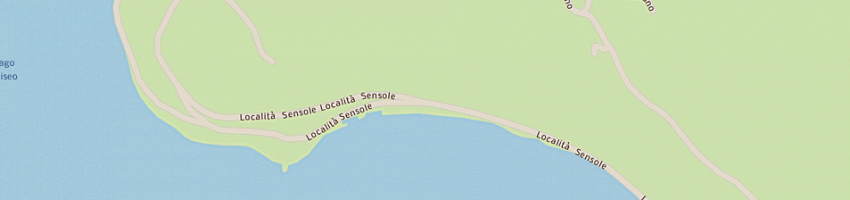 Mappa della impresa albergo la foresta a MONTE ISOLA